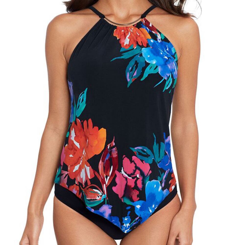 Magicsuit NWT Flower Child Separate Missy Tankini Top Size 16 Underwire Bra